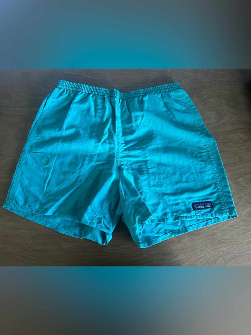 Patagonia Men’s Teal Swim Baggies